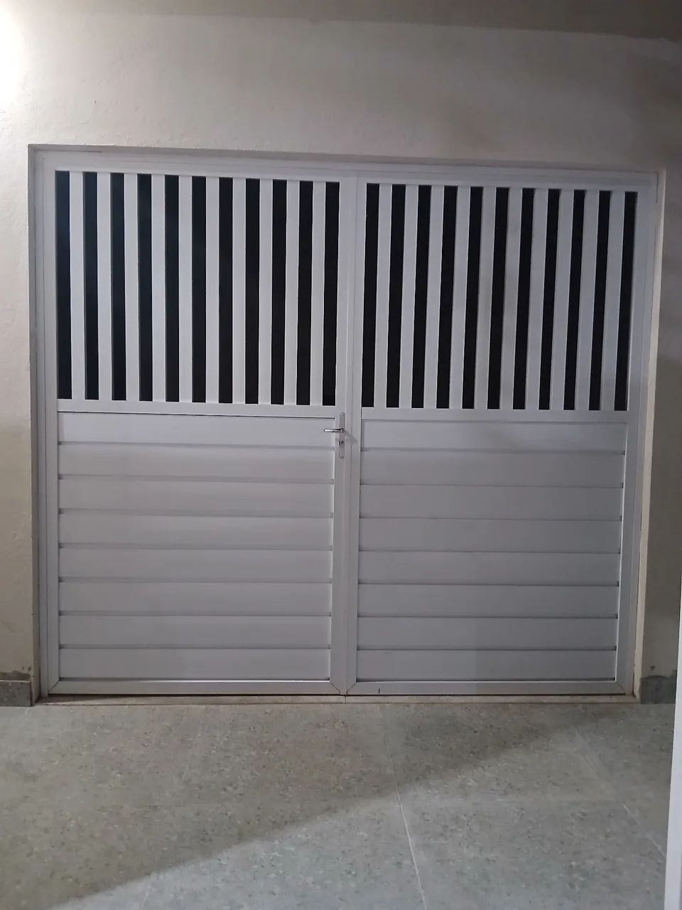 Portão duas partes