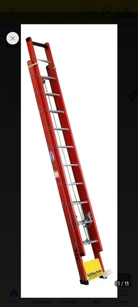 Alugo escada extensiva - Foto 4