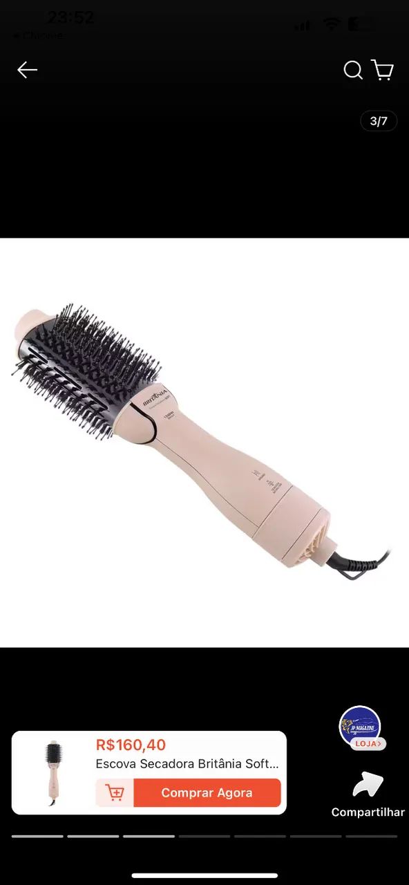 Escova secadora quase sem uso !  - Foto 2