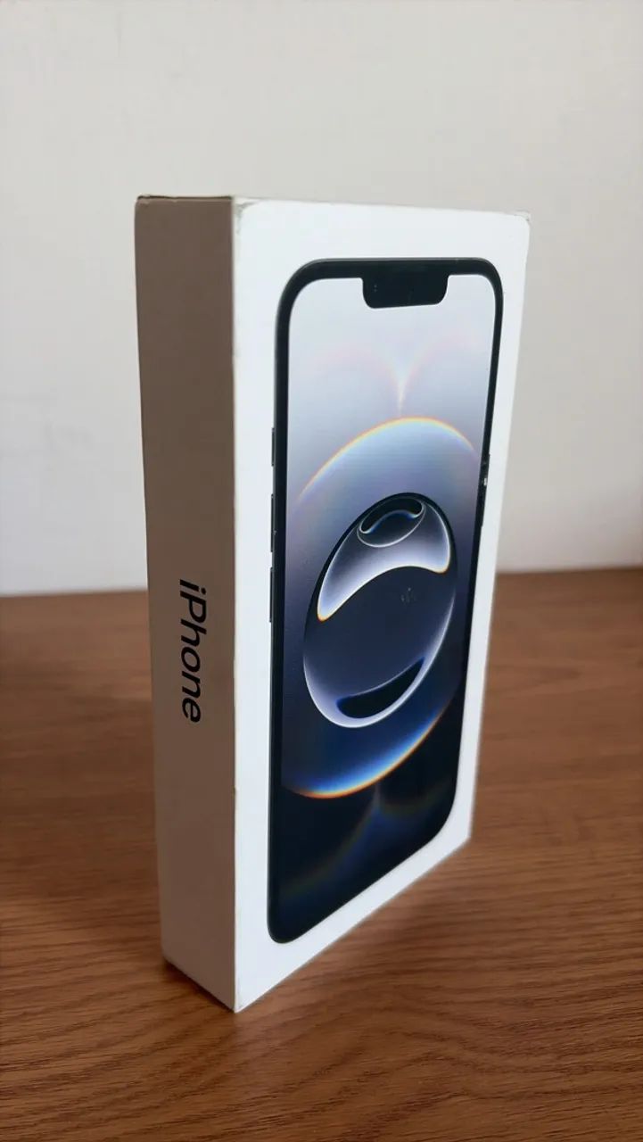 iPhone 16e 128Gb preto + cabo novo original Apple - Foto 2