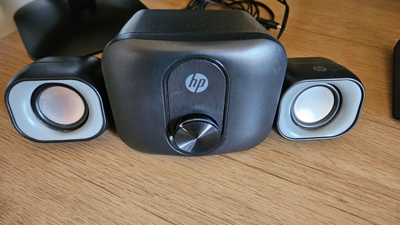 caixa de som HP com subwoofer - Foto 2