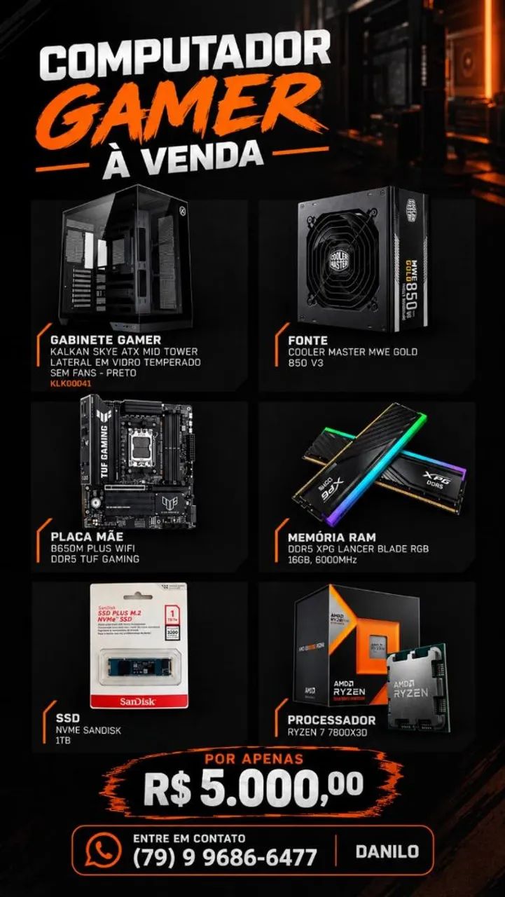 Pc gamer no precinho