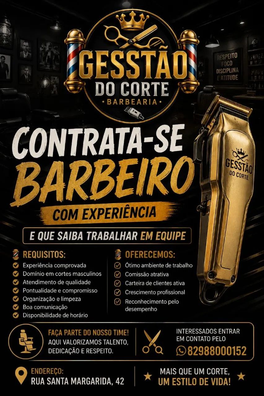 Contrato barbeiro na comissão  - Foto 3