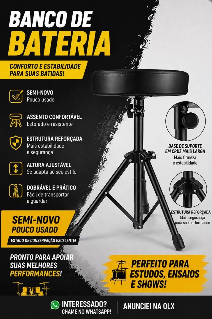 Banco para bateria 