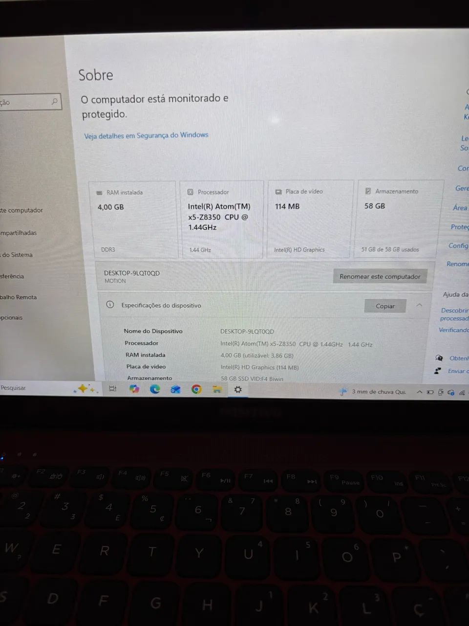 Notebook Positivo Motion red  - Foto 5