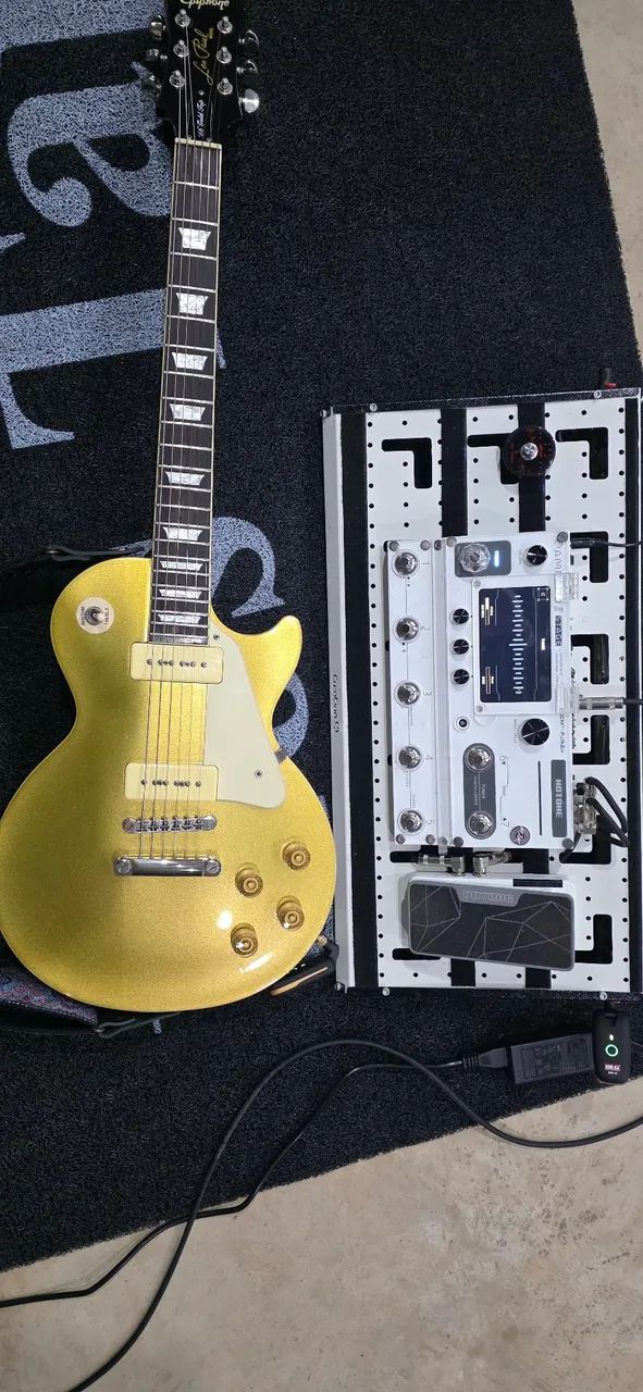 Guitarra Les Paul Epiphone 56 Gold Top Pro - Instrumentos musicais