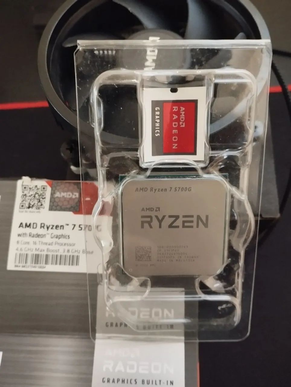 Ryzen 7 5700G + B450M + Water Cooler  - Foto 2