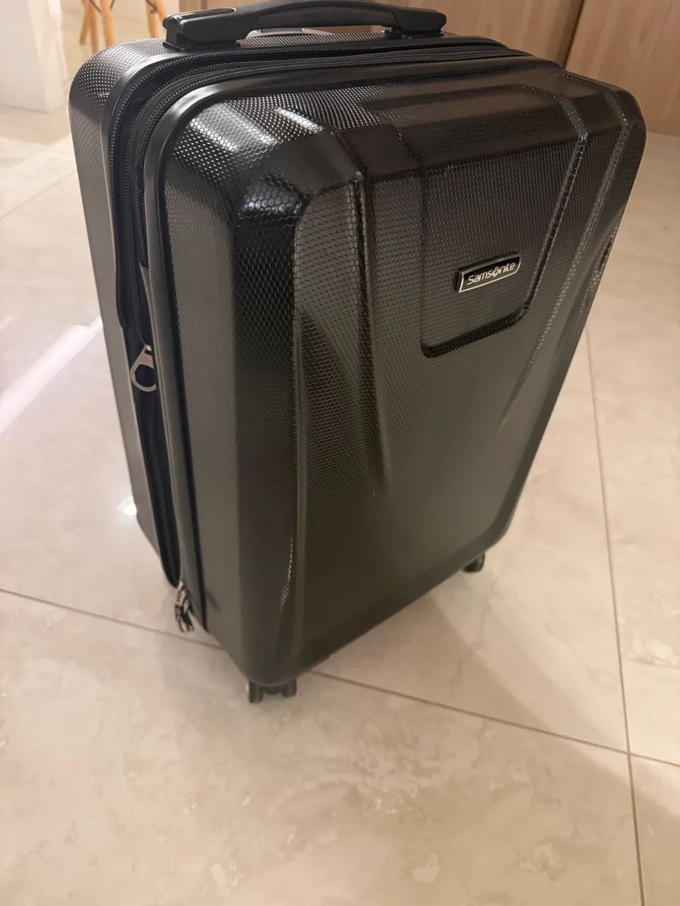 Mala Samsonite Derby Preta Seminova Pouco Uso - Foto 4