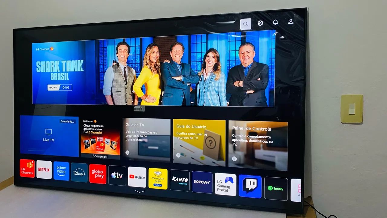 TV SMART LG 60 POLEGADAS 4K NOVA - Foto 4