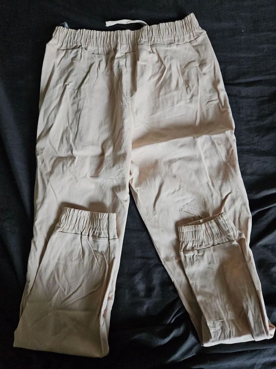 Calça jogger usada cor salmão  - Foto 2