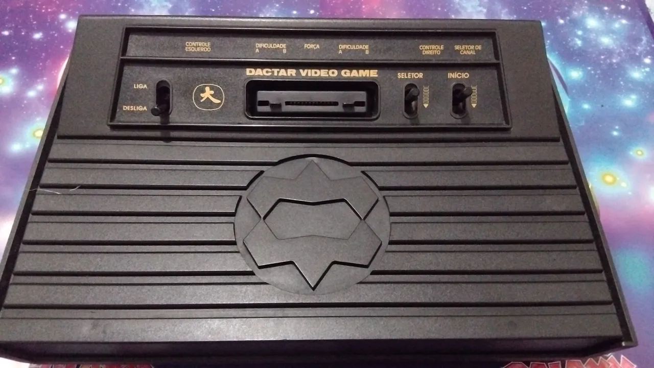 Atari Dactar com jogos raros