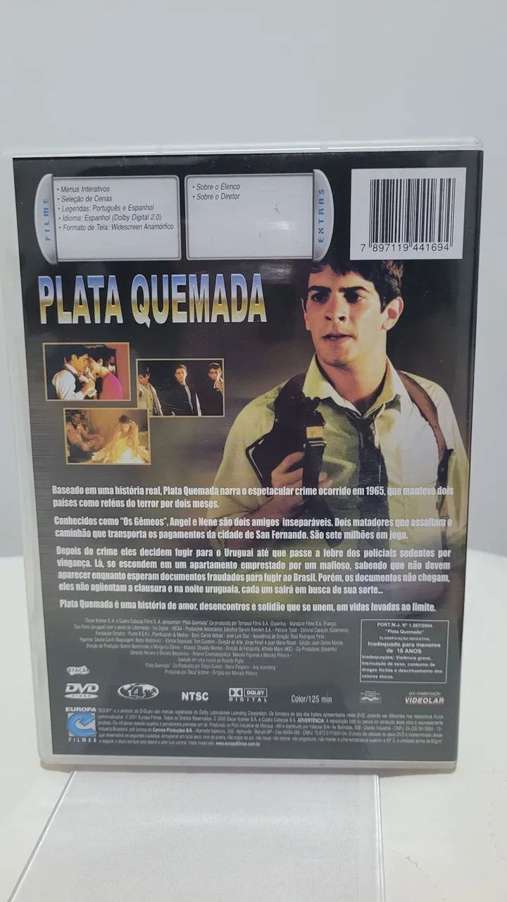 DVD ORIGINAL - PLATA QUEMADA - Foto 3