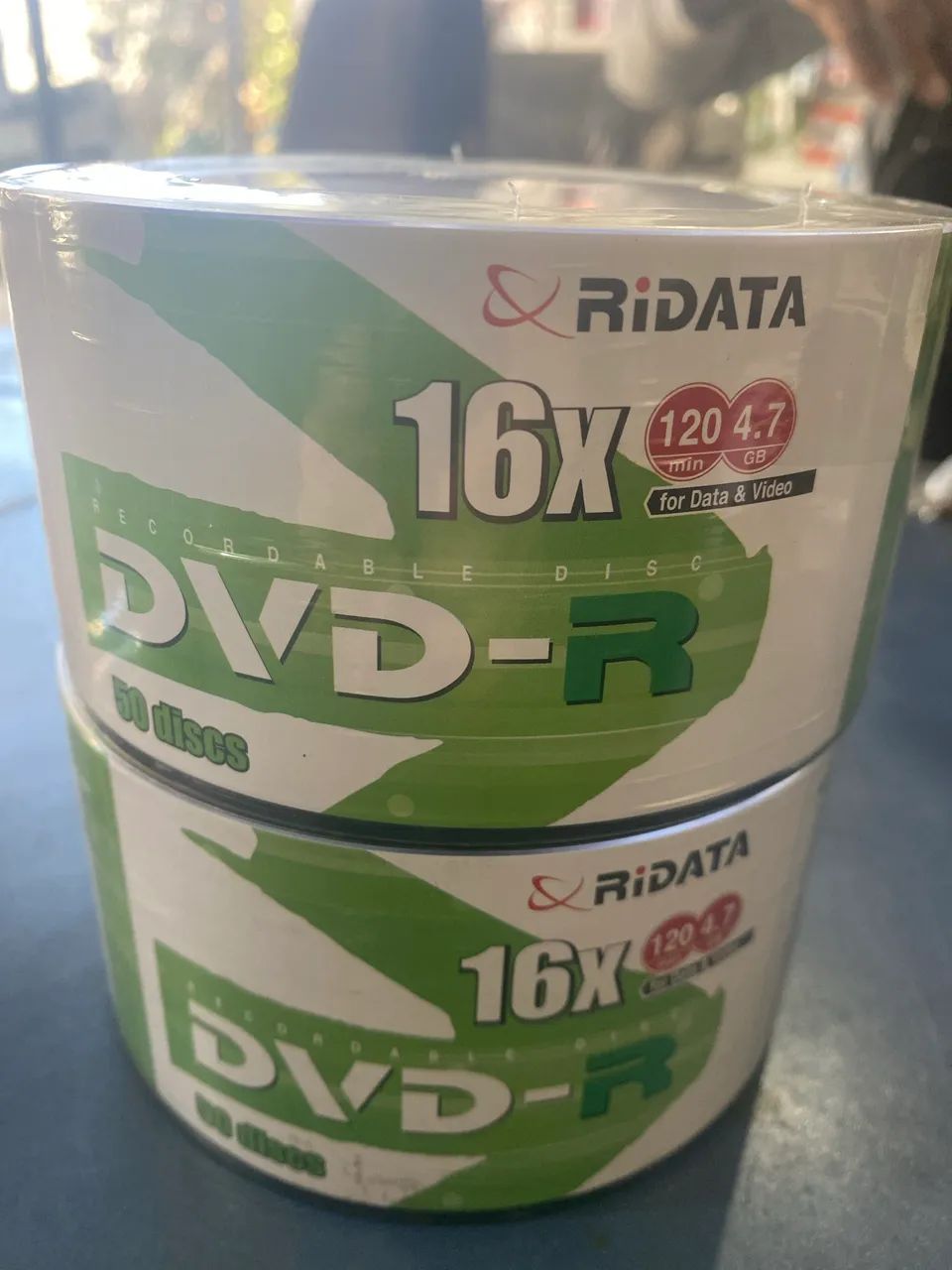 100 de Dvd-R Ridata  4.7 16x