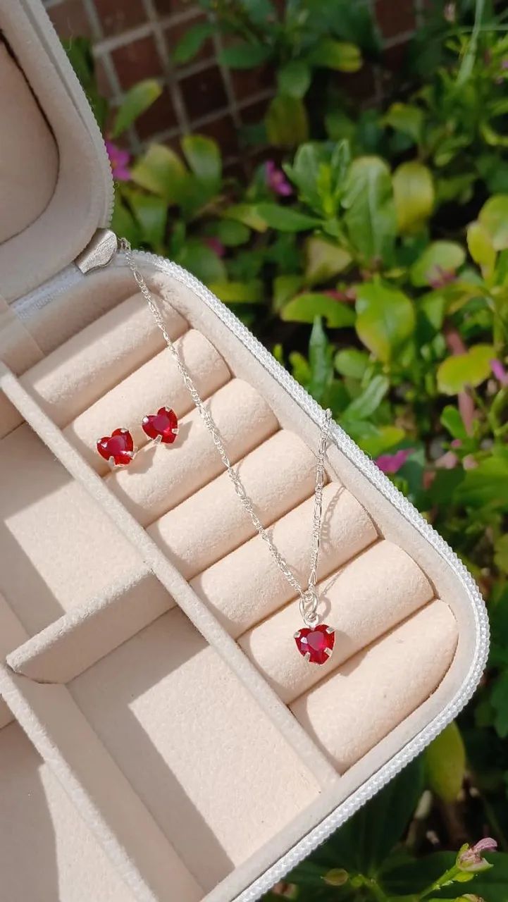 Conjunto prata 925