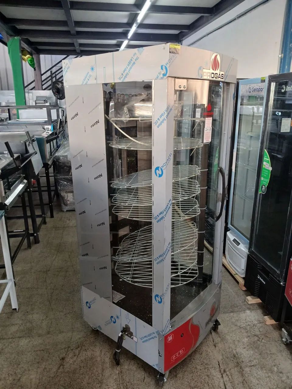 Forno Multiuso Giratório a Gás 128kg PRP-482 - Foto 4