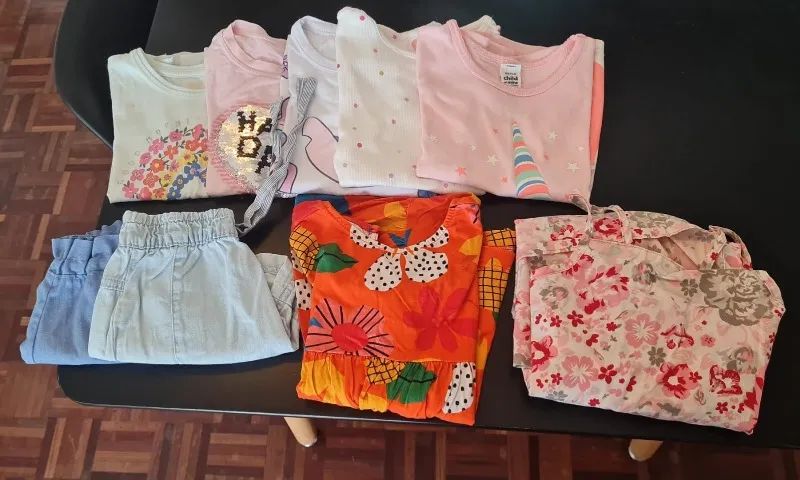 Lote roupas menina tamanho 4/5/6