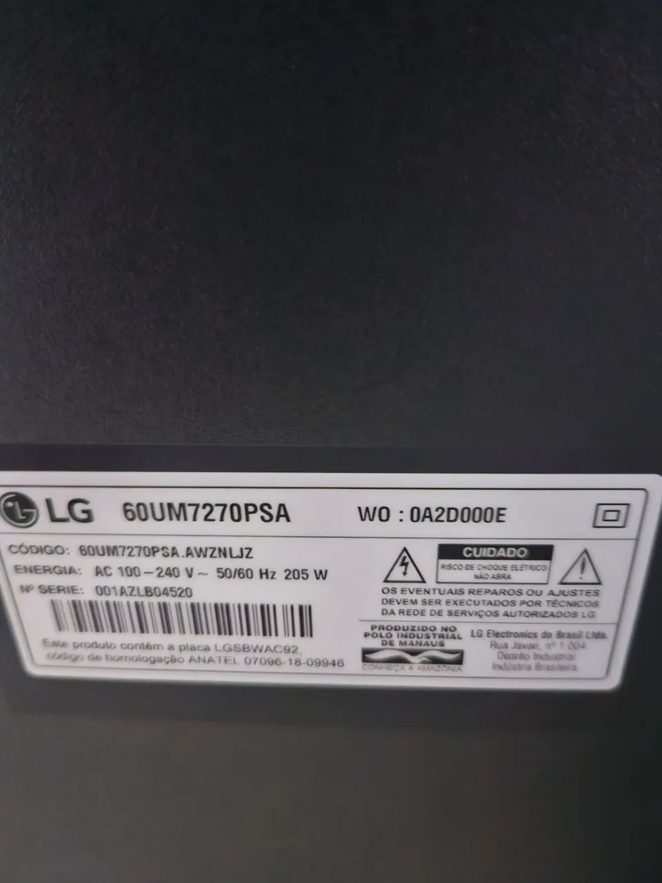 Tv lg 60polegadas  - Foto 4