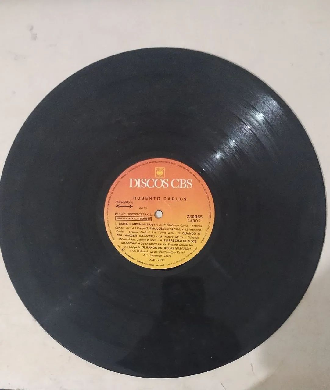 Vendo disco vinil Roberto Carlos  - Foto 4