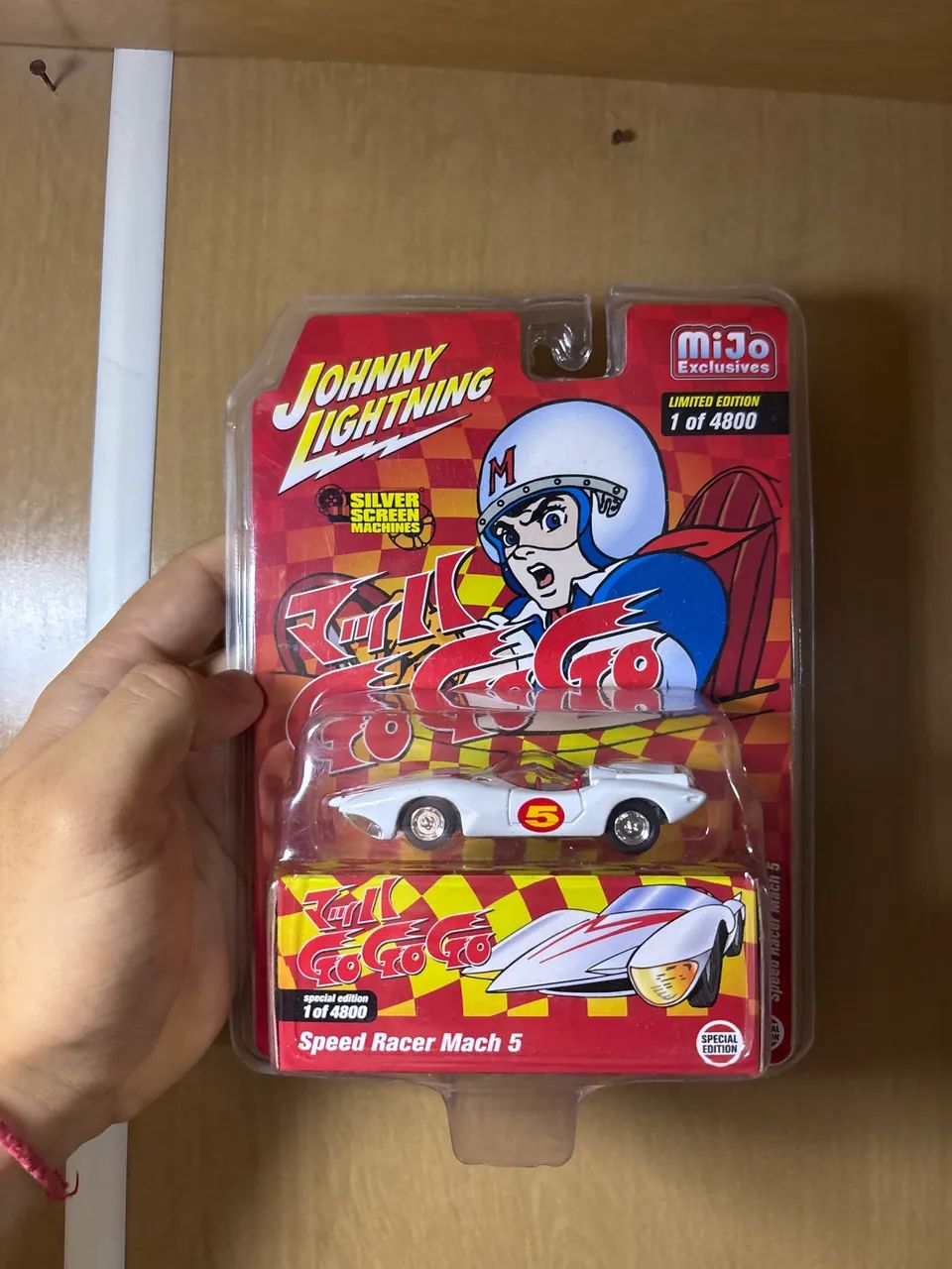 Speed Racer Mach 5 Johnny Lightning MIJO Exclusive raro