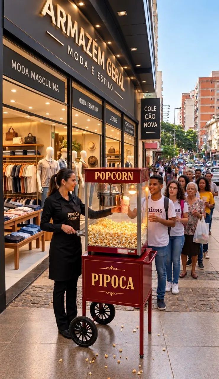 Pipoca e algodão doce para festas e eventos corporativos  - Foto 3