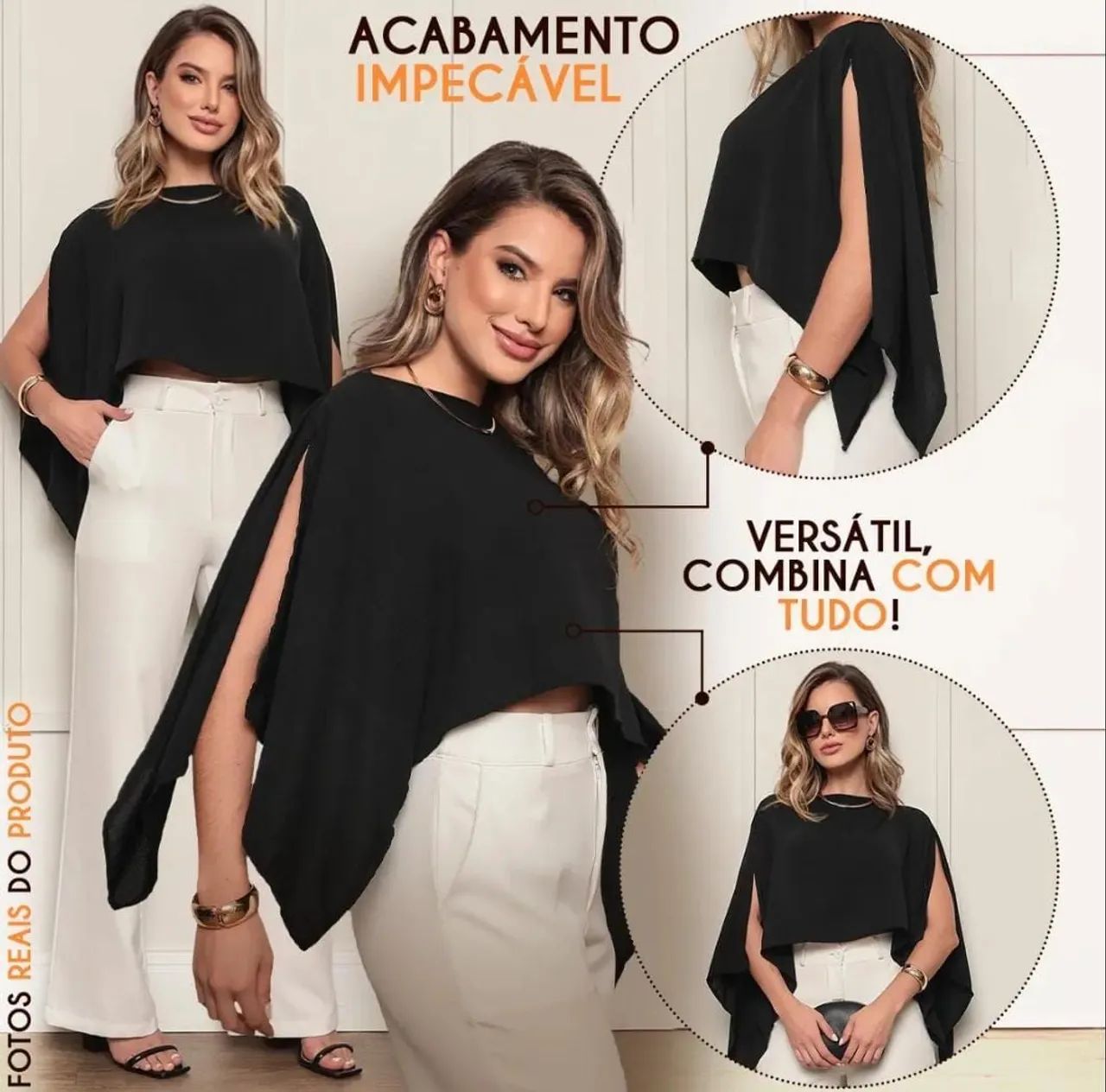 Blusas capa - Foto 3