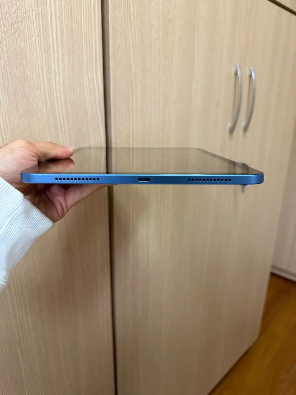 Apple iPad 11" A16 Wi-Fi 128GB Azul - Bateria: 100% - Foto 3