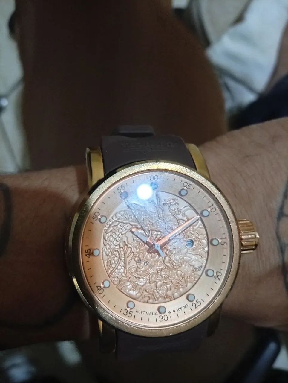 Relógio Yakuza invicta rose - Foto 2