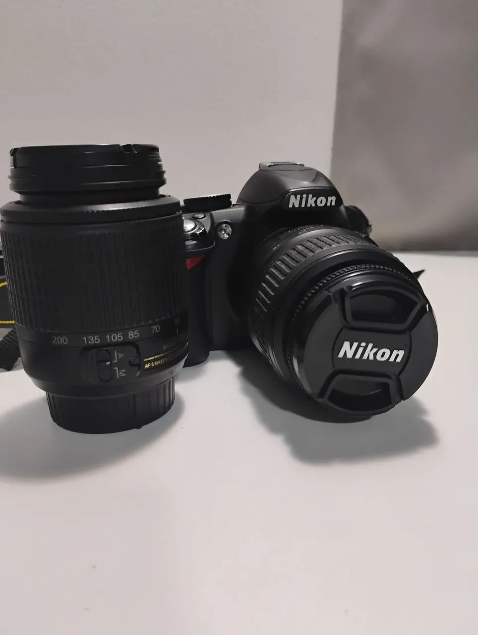 Nikon D3100 + 2 Lentes 18-55mm e 55-200mm - Kit Completo - Câmeras