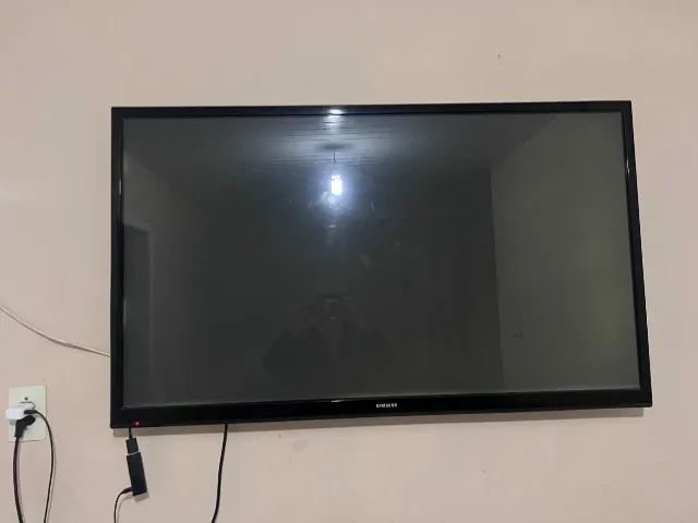 Televisão Samsung plasma 52 polegadas (inclue adaptador smart) - Foto 2