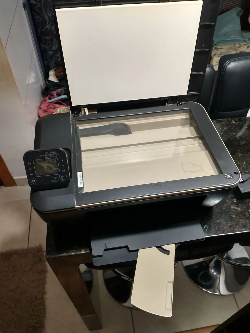 Impressora Hp Deskjet Ink advantege 3516 - usada - Foto 5