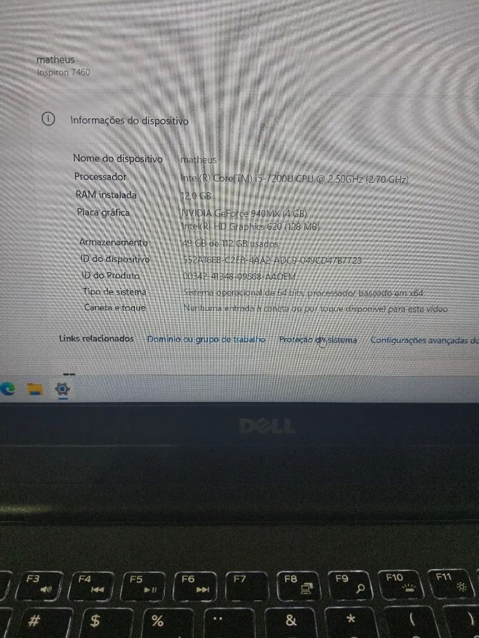 Notebook Dell