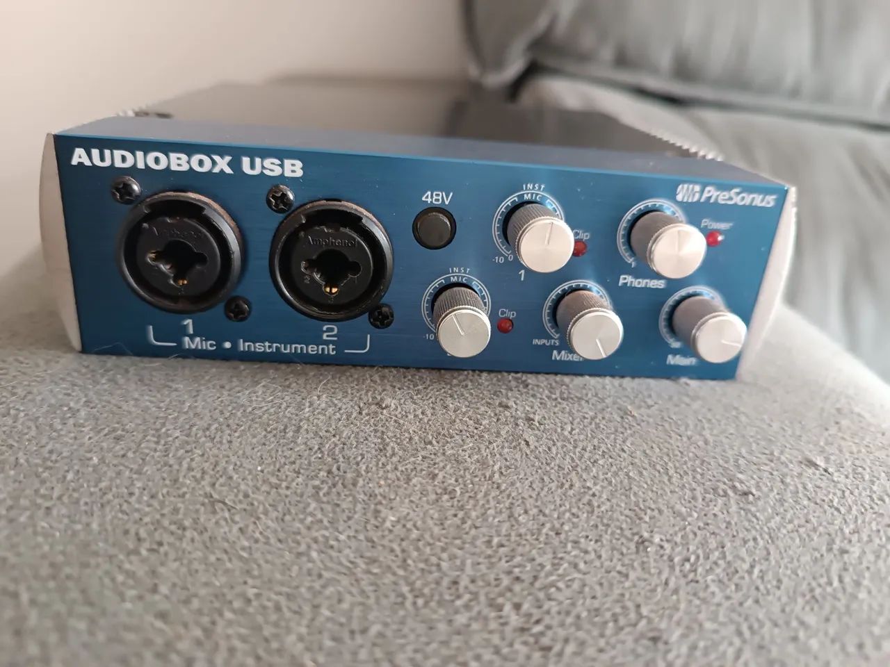 Interface de áudio pre sonus áudio box usb