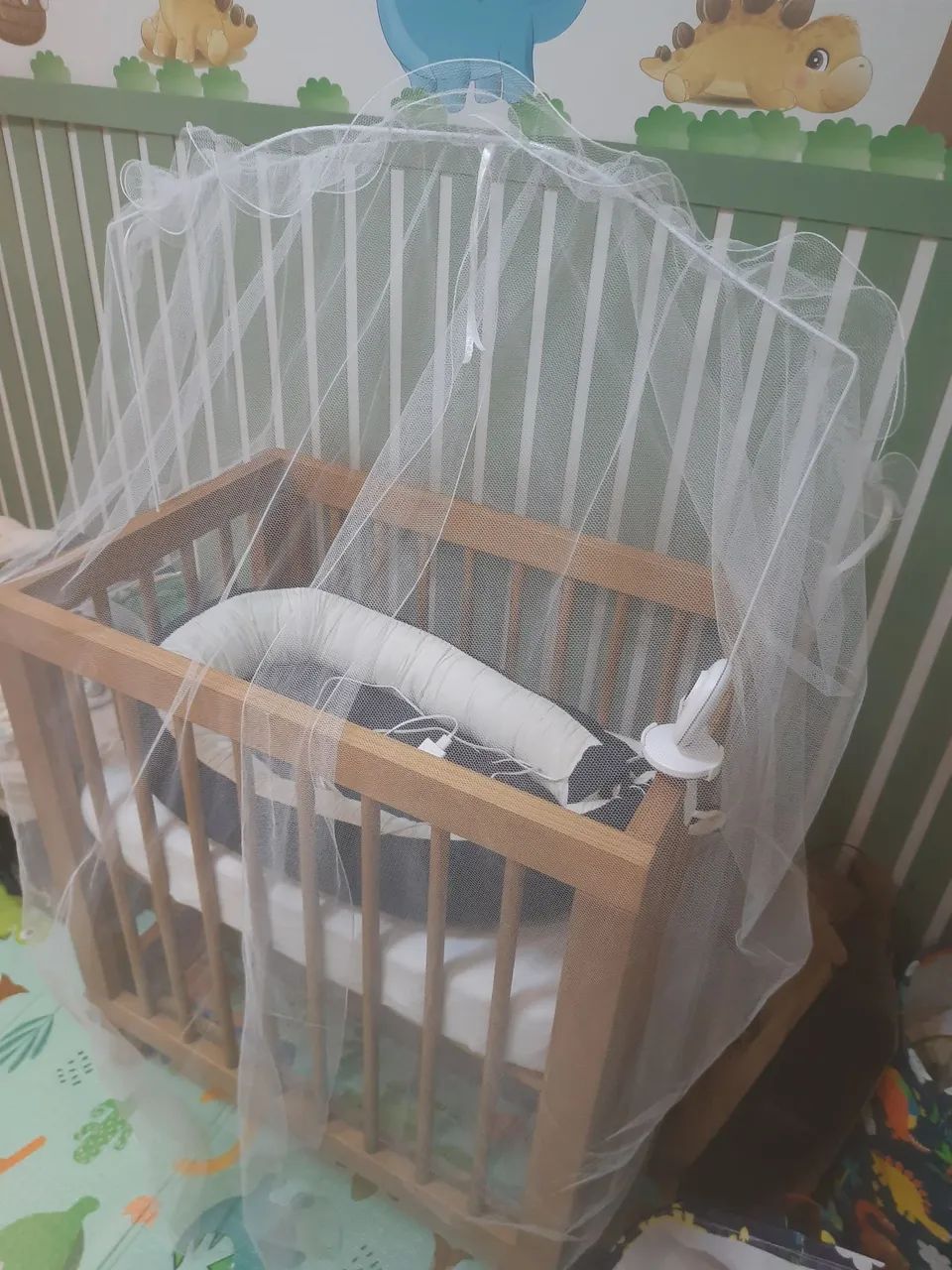 Berço 3 em 1, em perfeito estado. Pouco usado. - Foto 2