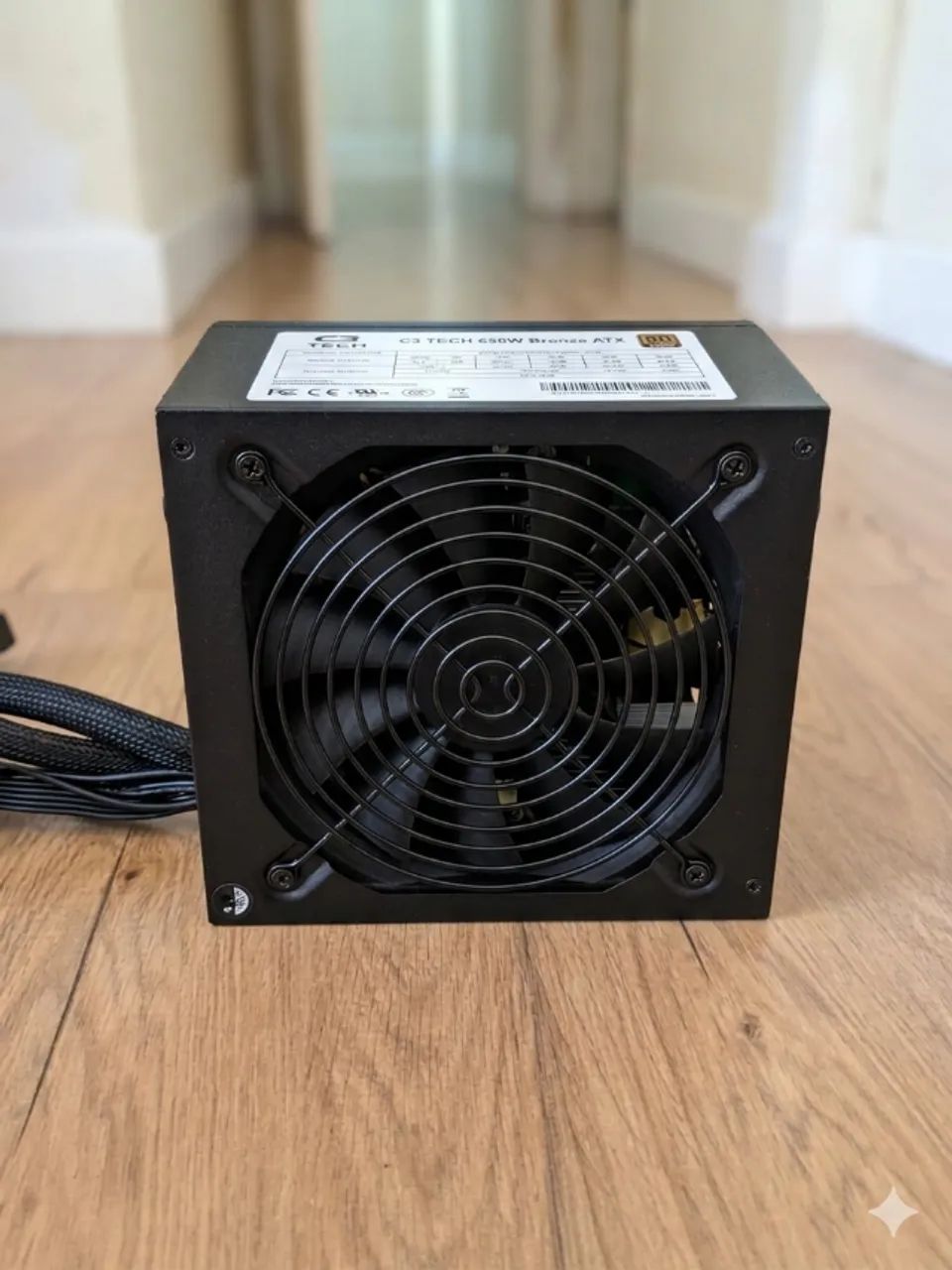 Fonte 650W ATX Modular Gaming C3-TECH  (PS-650) - Foto 3