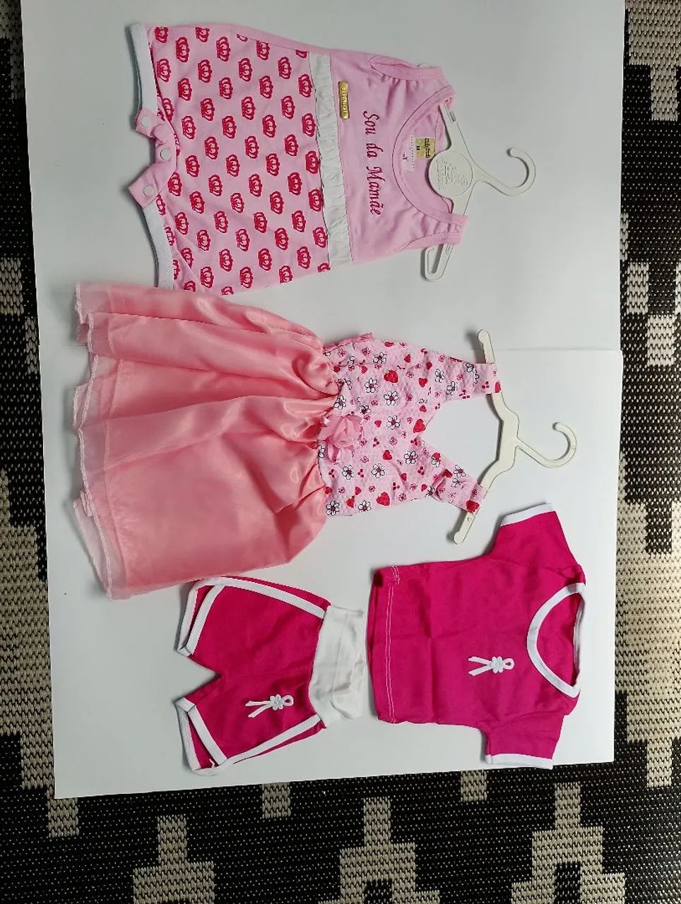 Kit bebê 3 peças menina - Foto 2