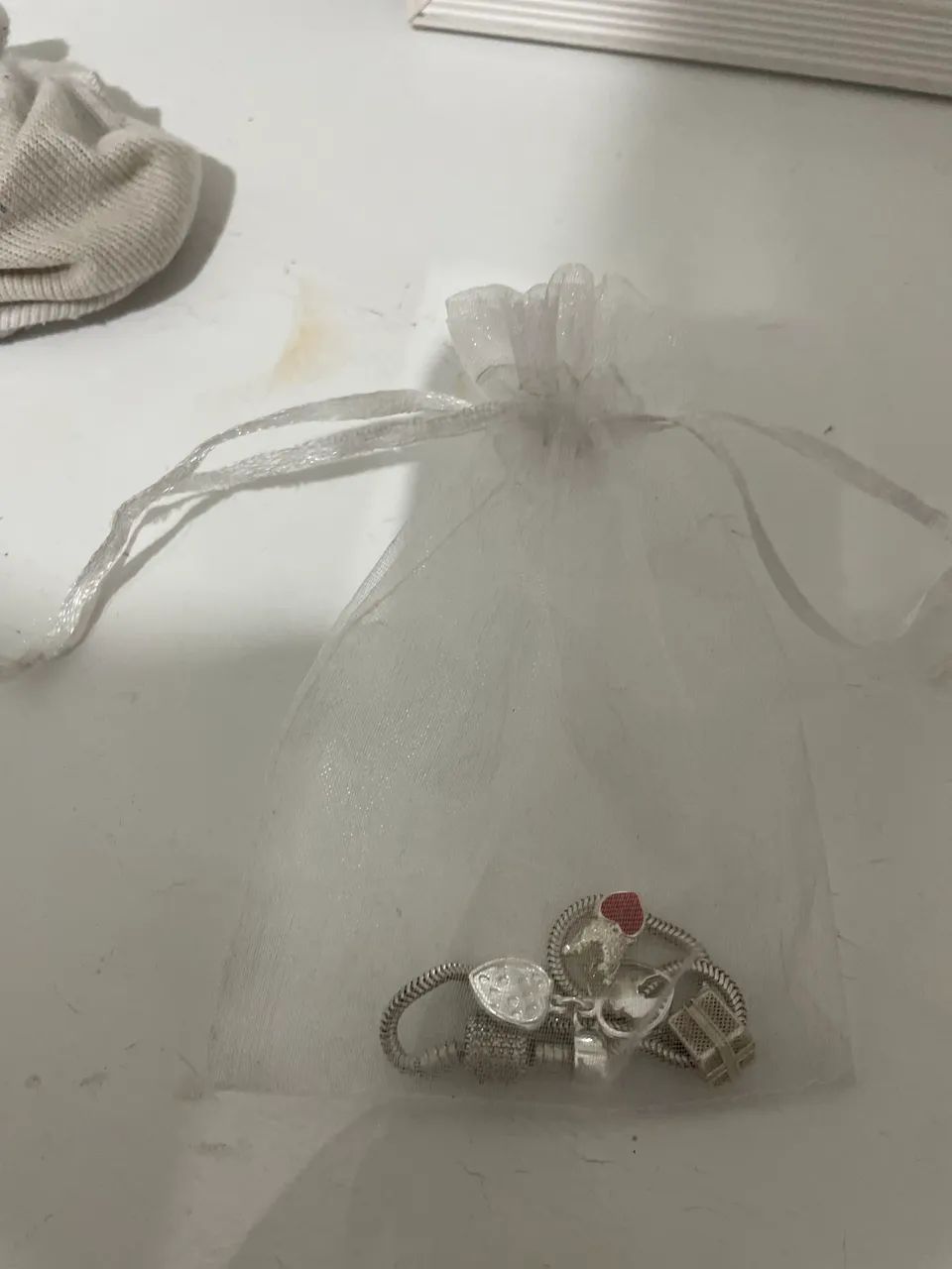 Pulseira prata berloques (charms), tipo Pandora - Foto 5