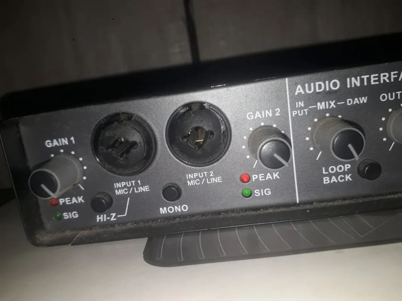 Interface de áudio 24 bits