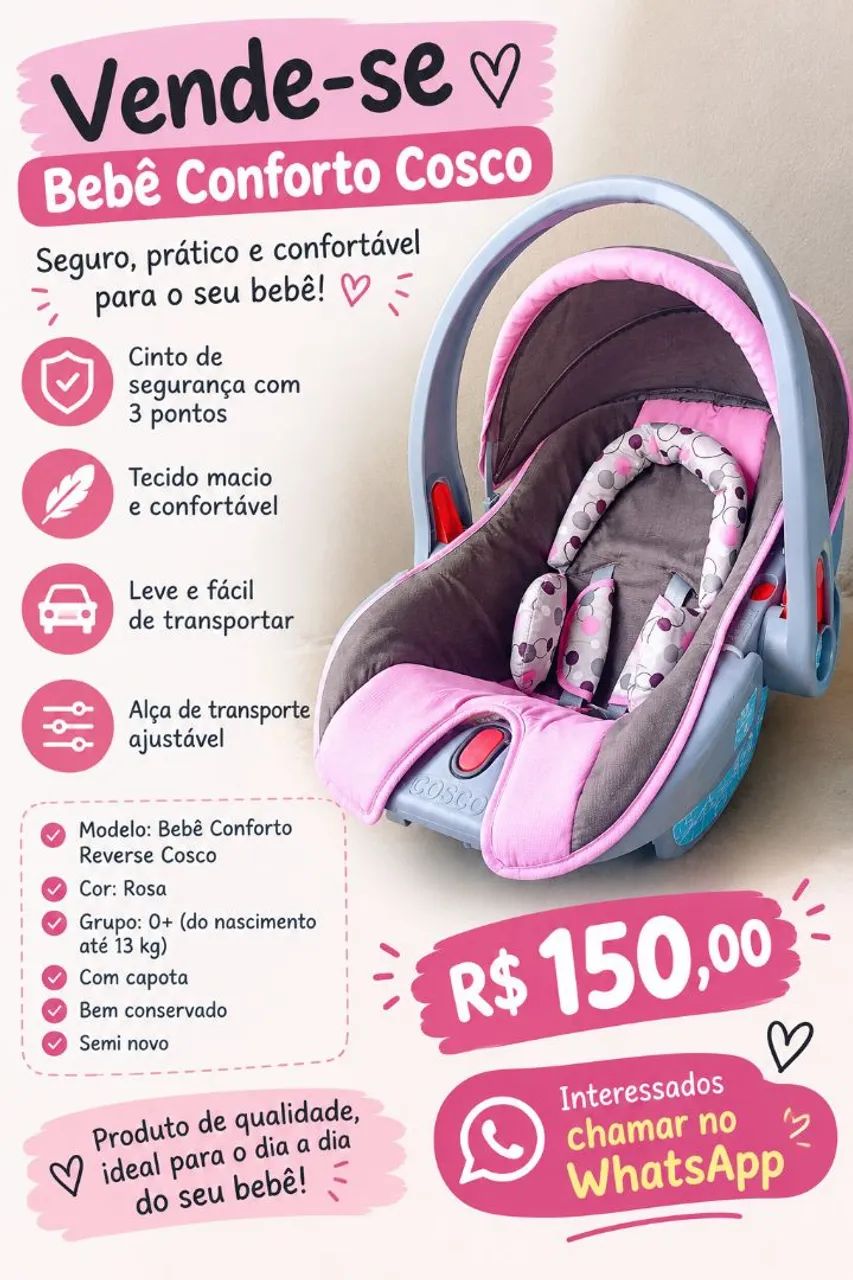 Bebe conforto Cosco  - Foto 4