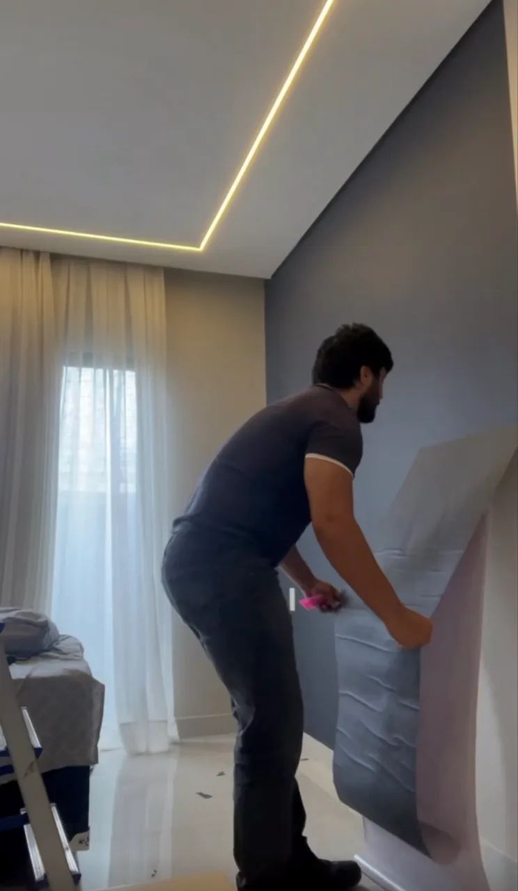 Papel de parede: Aplicação e Instalação Profissional 