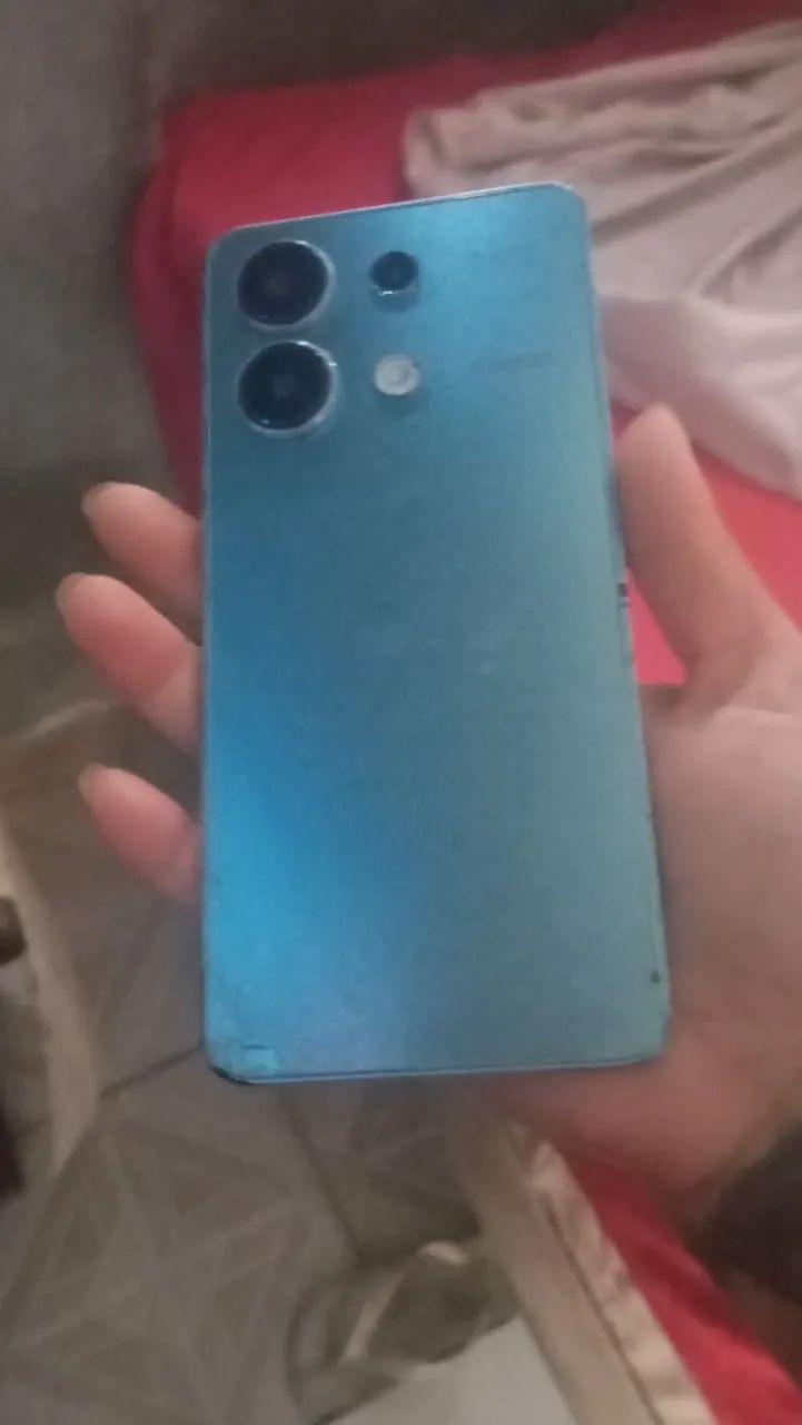 Celular not 13 com marca de uso .Pega tudo  - Foto 3