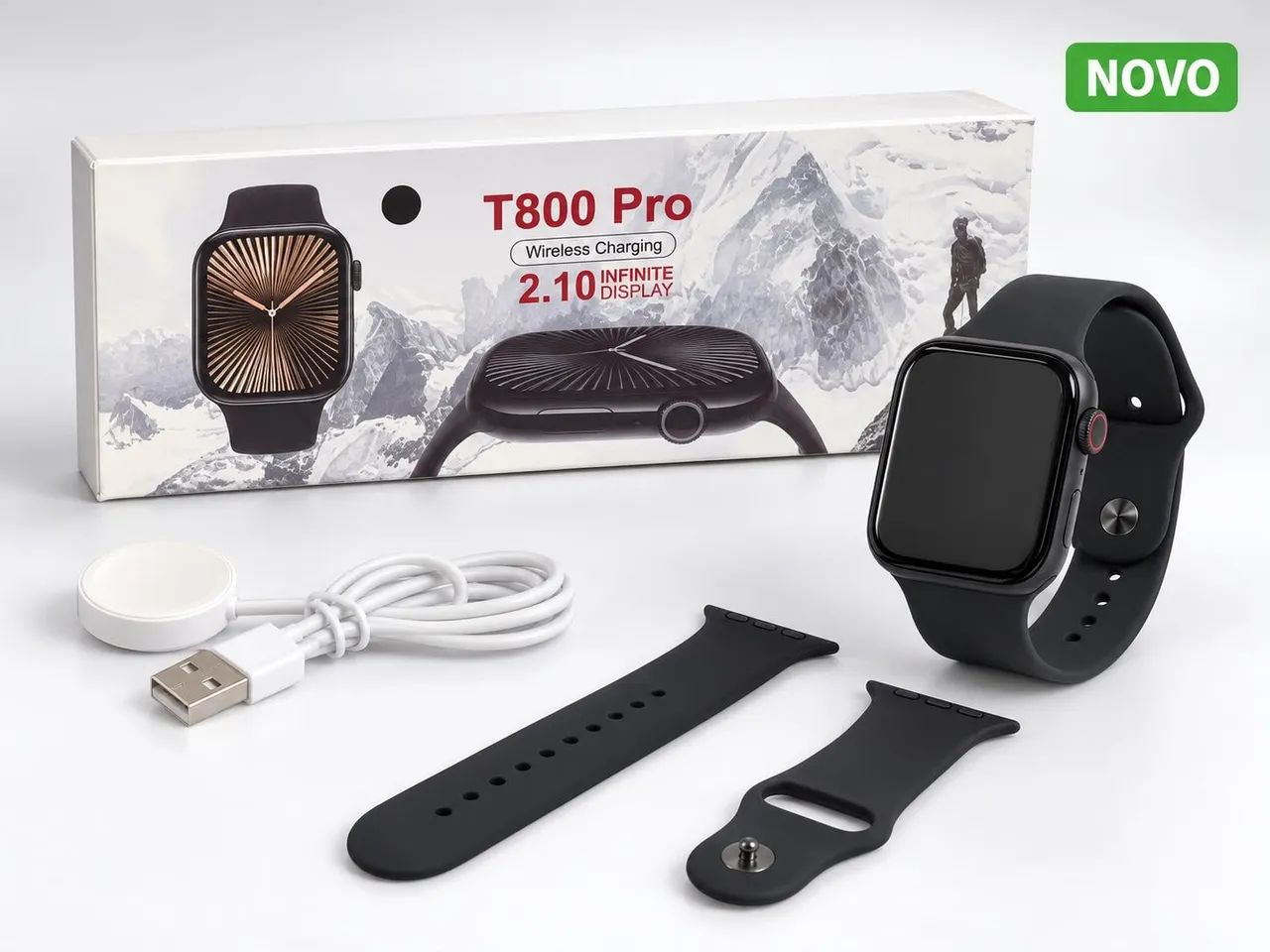Smartwatch T800 Pro 2,10 Polegadas - Foto 2