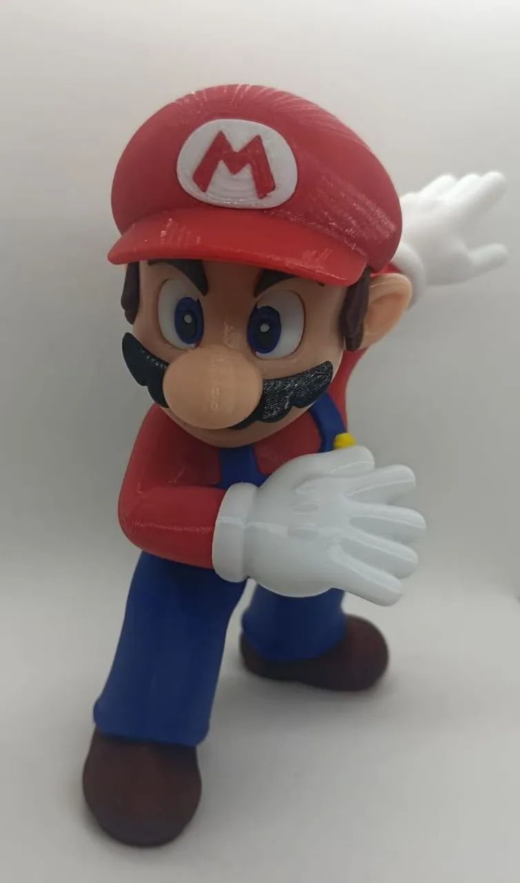 Super Mario impressão 3D