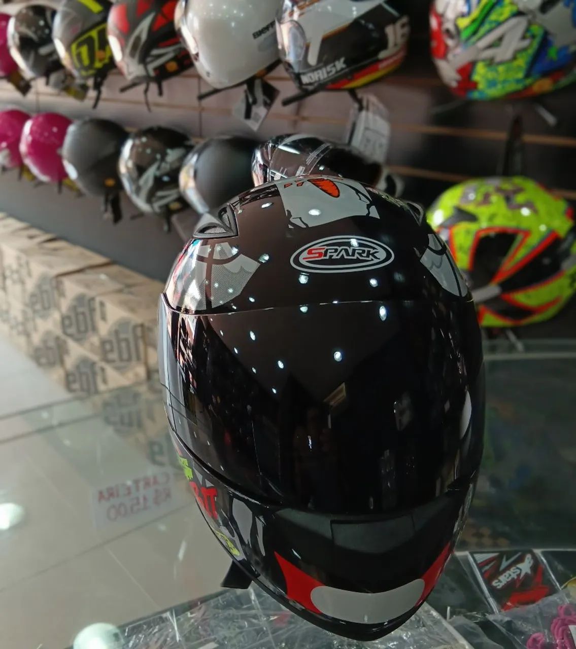 Capacete EBF SPARK RABBIT  - Foto 3