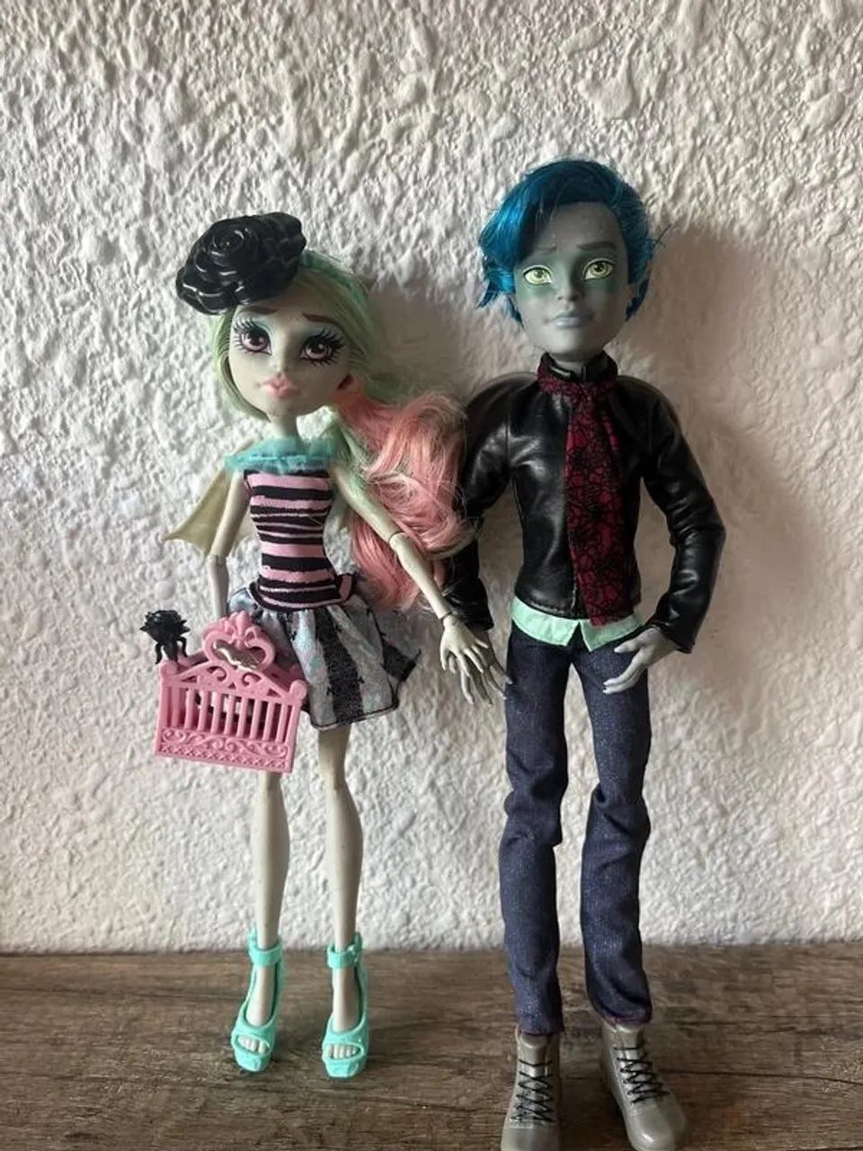 monster high casal garrot e Rochelle 
