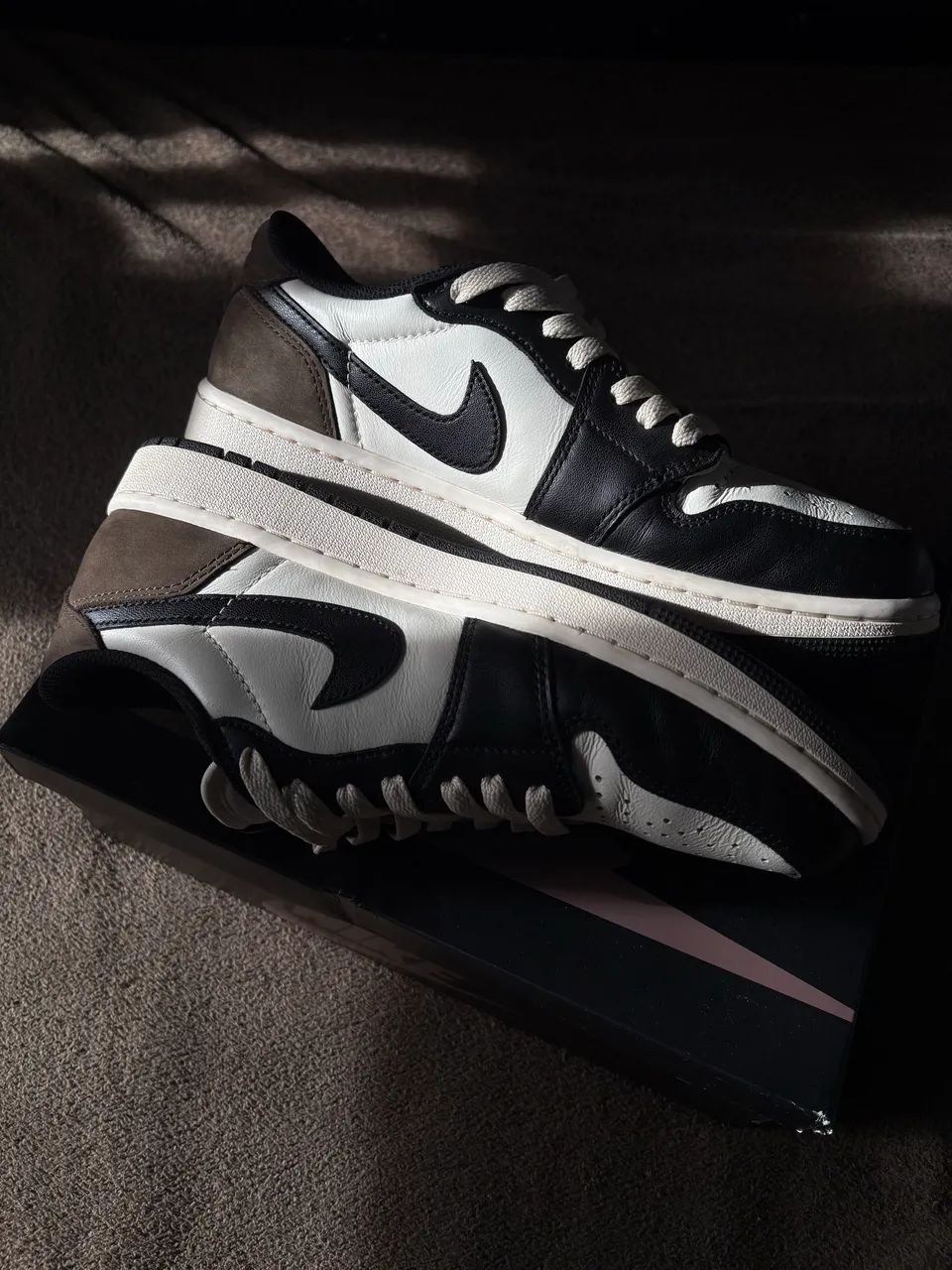 Jordan 1 low og mocha  - Foto 4