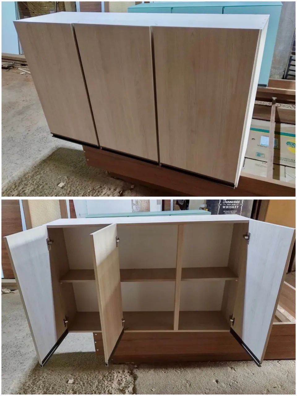 Armário 3 portas em MDF 