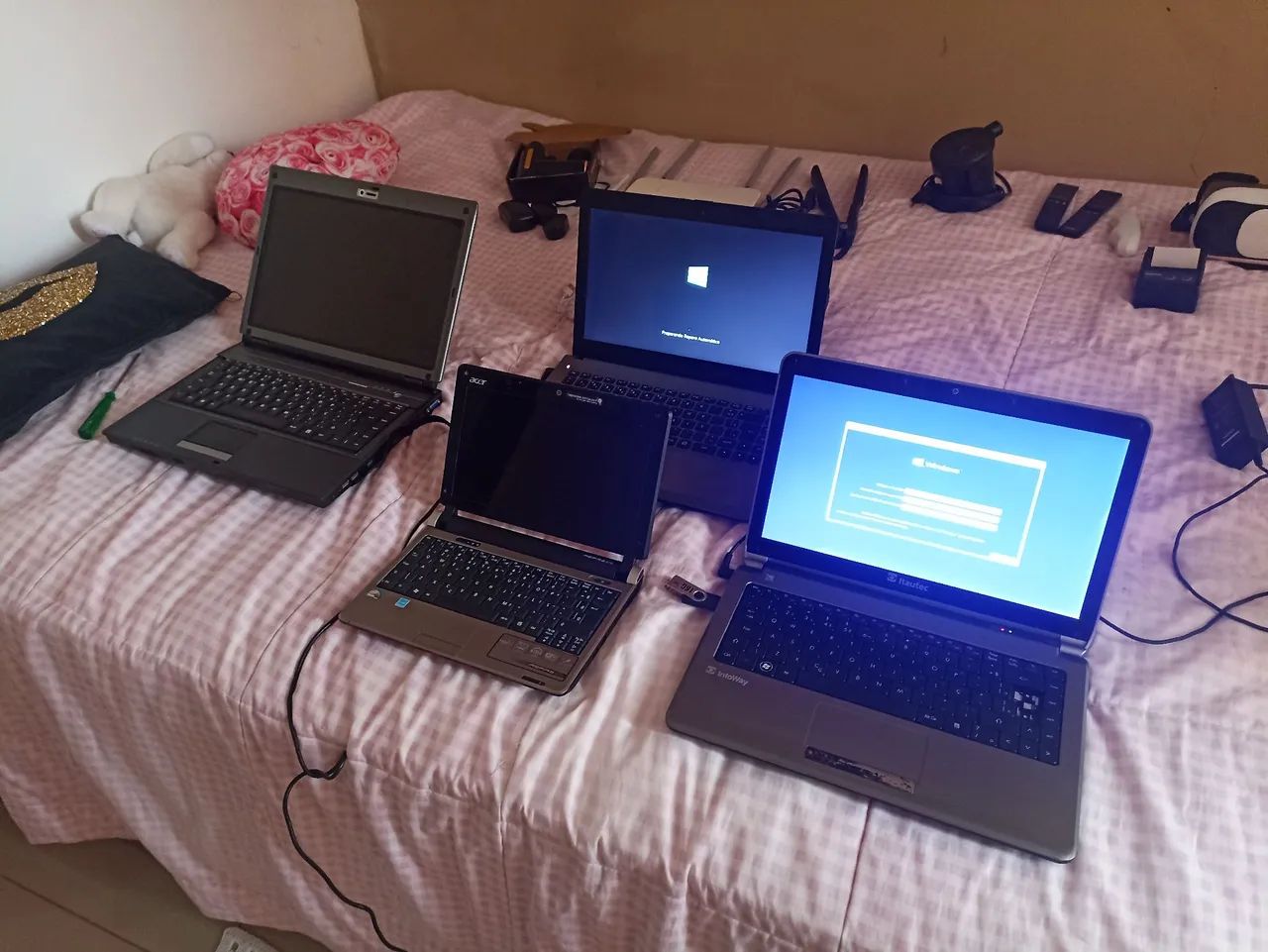 Vendo 4 notebooks para retiradas de peças  - Foto 3