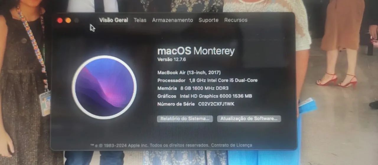 MacBook Air inch 13 2017