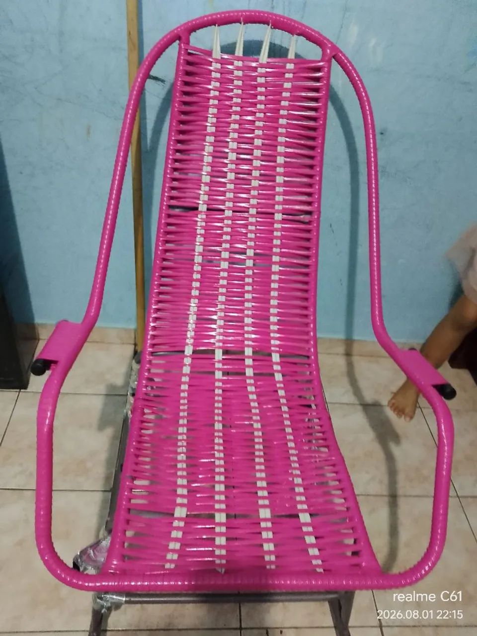 Vendo cadeira de embalo nova  - Foto 2