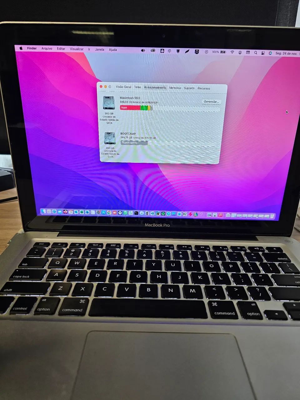 Macbook Pro A1278 i7 1TB SSD HD500GB 8GB - Notebooks - Periperi